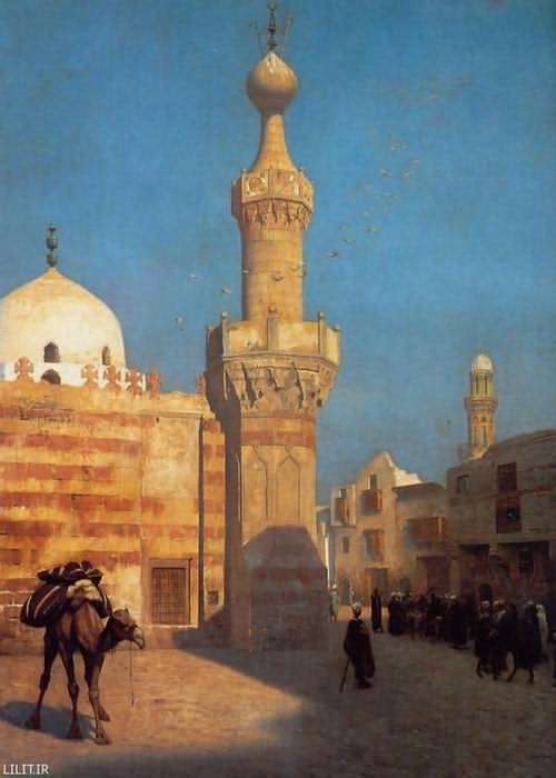 تابلو نقاشی نمایی از شهر مکه تابلو نقاشی نمایی از شهر مکه