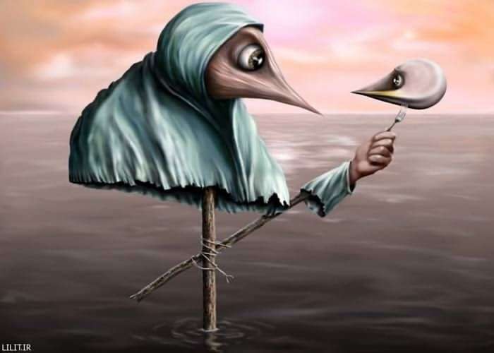 تابلو نقاشی خود خور