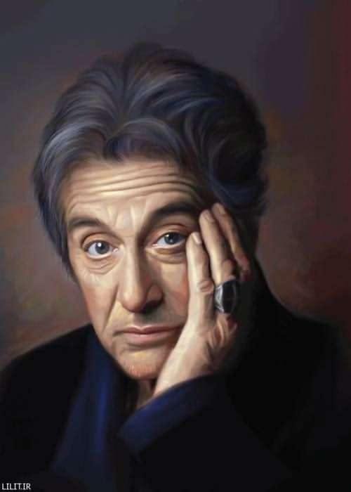 تابلو نقاشی پرتره آل پاچینو – Alfredo James Pacino تابلو نقاشی پرتره آل پاچینو – Alfredo James Pacino