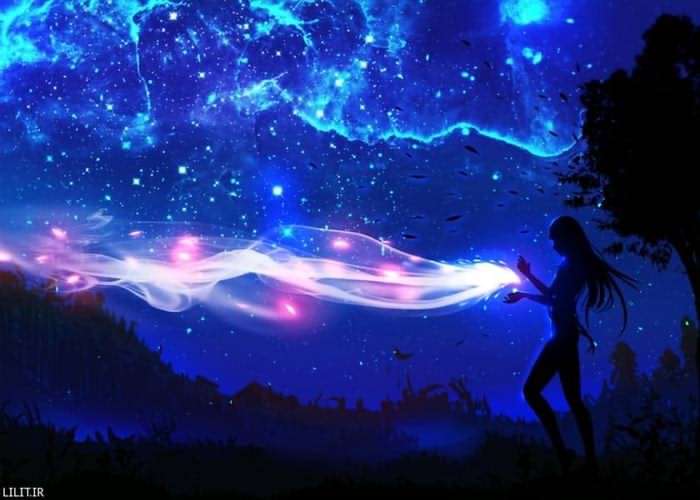 تابلو نقاشی انرژی عنصر هوا
