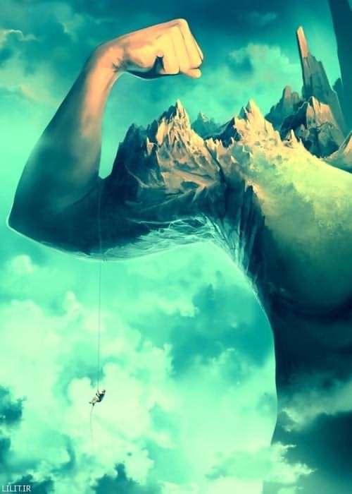 تابلو نقاشی متکی به توان خود