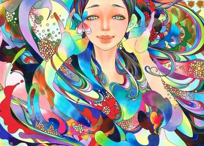 تابلو نقاشی گوش به حرف
