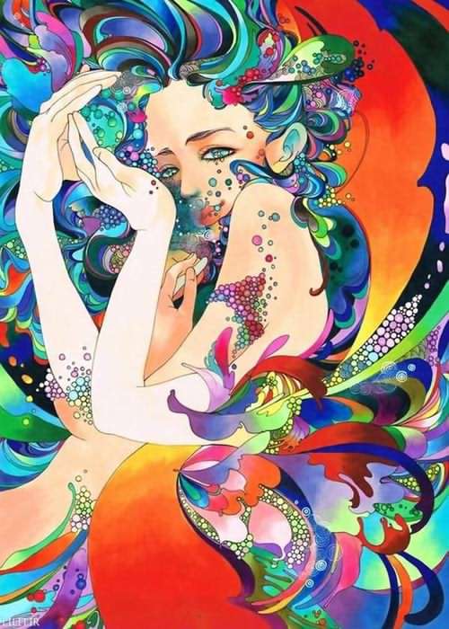 تابلو نقاشی عشوه
