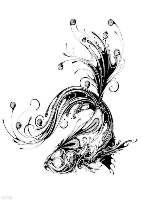 تابلو طراحی ماهی تابلو طراحی ماهی