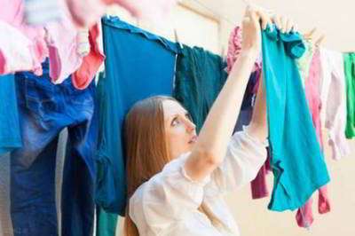 اصول خشک کردن لباس ها