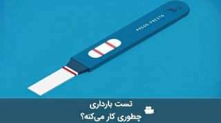 نحوه ی عملکرد تست بارداری نحوه ی عملکرد تست بارداری