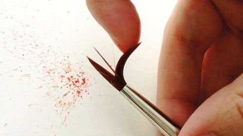 نکات مهم در تکنیک نقاشی آبرنگ (بخش اول)