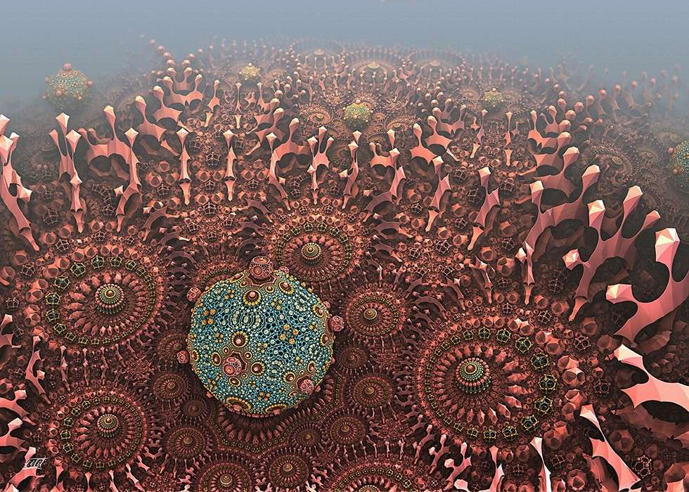 همه چیز دربارهٔ هنر نقاشی برخال (فراکتال آرت ¦ Fractal art)
