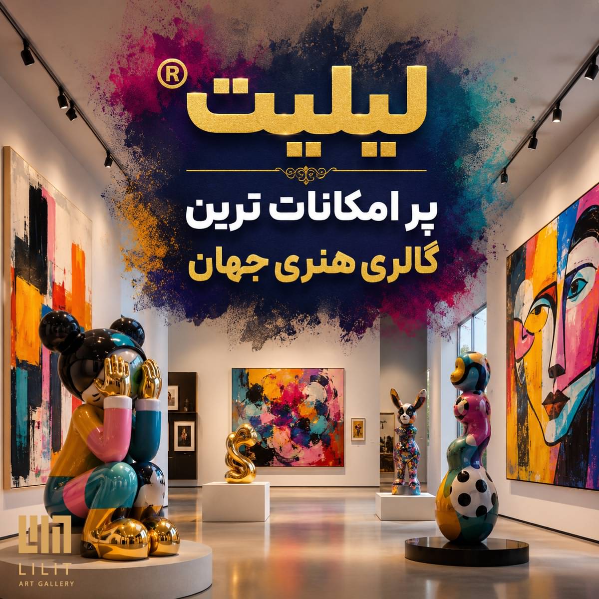 بررسی امکانات گالری لیلیت؛ چه ویژگیهایی آن را در میان گالریهای هنری متمایز میکند؟