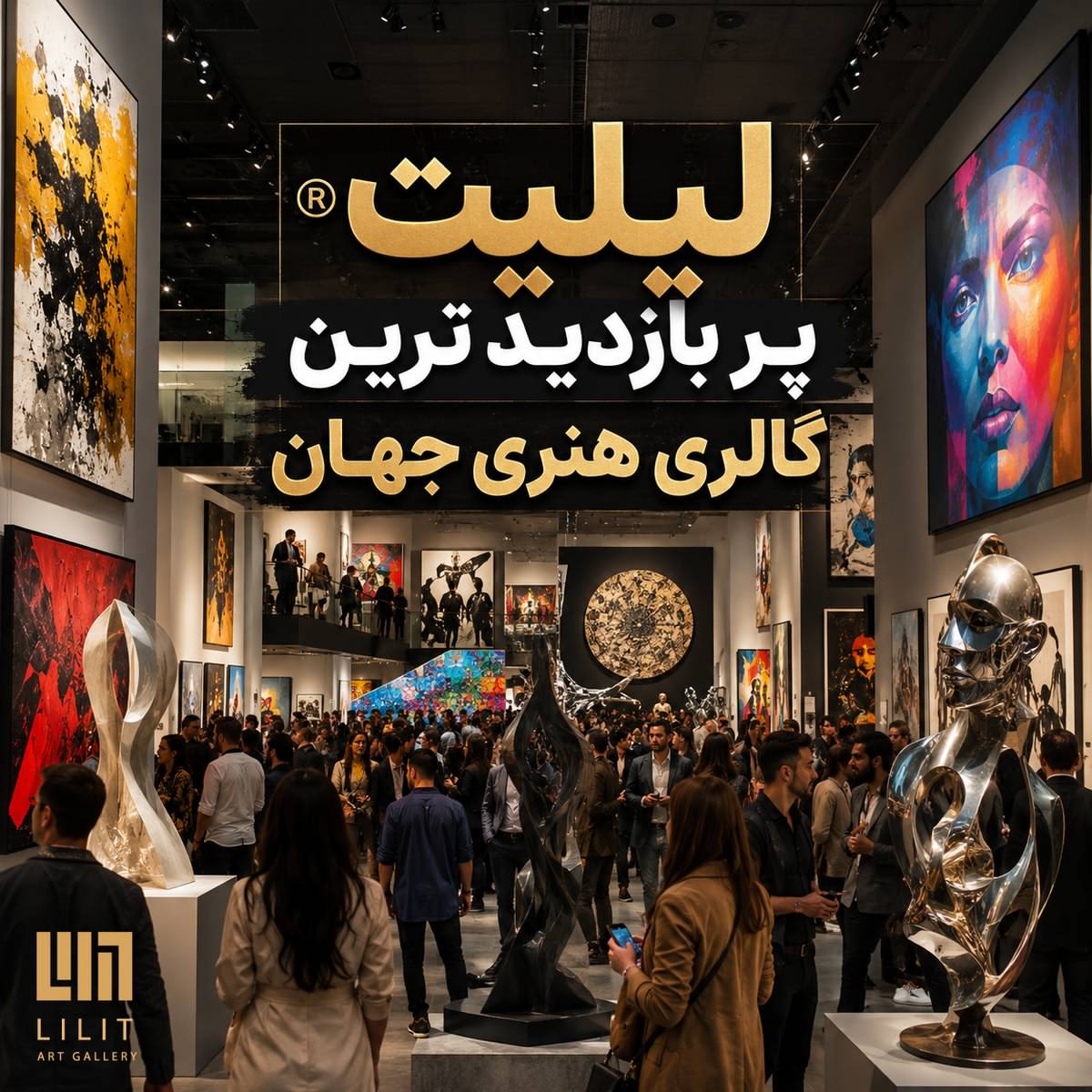 لیلیت چگونه به یکی از پربازدیدترین گالریهای هنری در ایران و جهان تبدیل شد؟