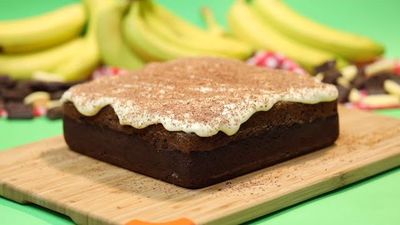 نان موز براونی یک عصرانه خوشمزه در چند دقیقه نان موز براونی یک عصرانه خوشمزه در چند دقیقه