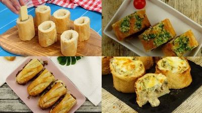 فینگرفود خوشمزه با نان باگت در چند دقیقه فینگرفود خوشمزه با نان باگت در چند دقیقه