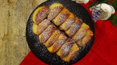 راویولی ریکوتا یک شیرینی خوشمزه راویولی ریکوتا یک شیرینی خوشمزه