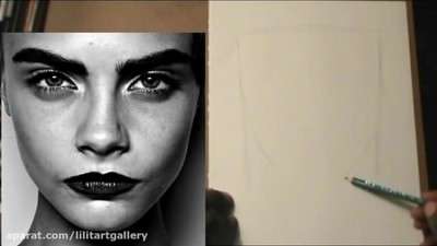 آموزش روش آسان برای طراحی چهره طبیعی با مداد آموزش روش آسان برای طراحی چهره طبیعی با مداد