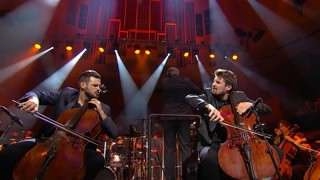 اجرای زنده موسیقی بازی تاج و تخت توسط گروه 2CELLOS اجرای زنده موسیقی بازی تاج و تخت توسط گروه 2CELLOS